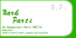 mark parti business card